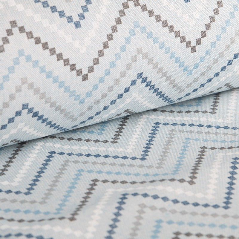 Loneta Estampada Missoni Azul - Ribes y Casals