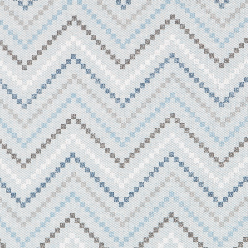 Loneta Estampada Missoni Azul - Ribes y Casals