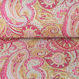 Loneta Estampada Nepal Fucsia - Ribes y Casals