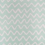 Loneta Estampada Olas Verde - Ribes y Casals