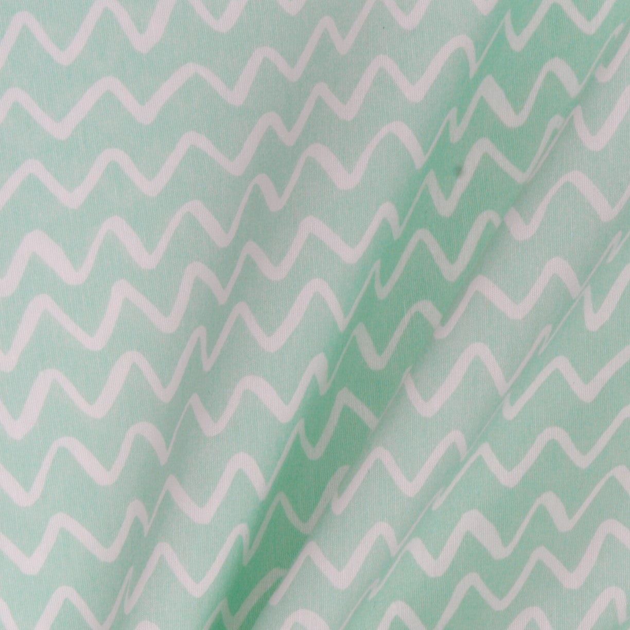 Loneta Estampada Olas Verde - Ribes y Casals