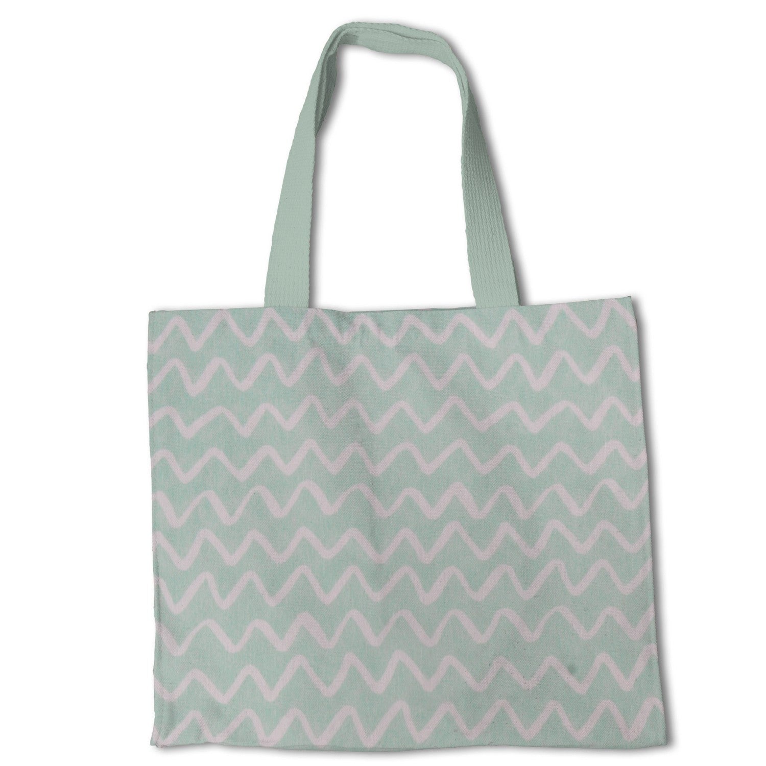 Loneta Estampada Olas Verde - Ribes y Casals