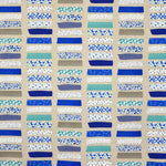 Loneta Estampada Patch Azul - Ribes y Casals