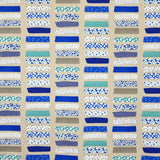 Loneta Estampada Patch Azul - Ribes y Casals