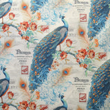 Loneta Estampada Pavo Real - Ribes y Casals