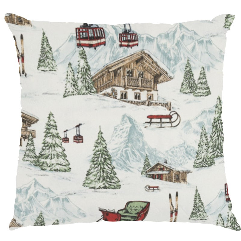Loneta Estampada Snow Blanca - Ribes y Casals