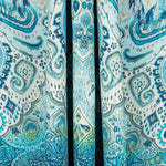 Loneta Estampada Tapicero Azul - Ribes y Casals