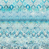 Loneta Estampada Tapicero Azul - Ribes y Casals