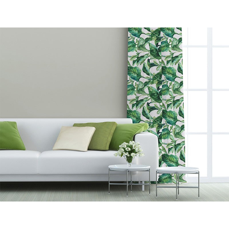 Loneta Estampada Tropic Verde - Ribes y Casals