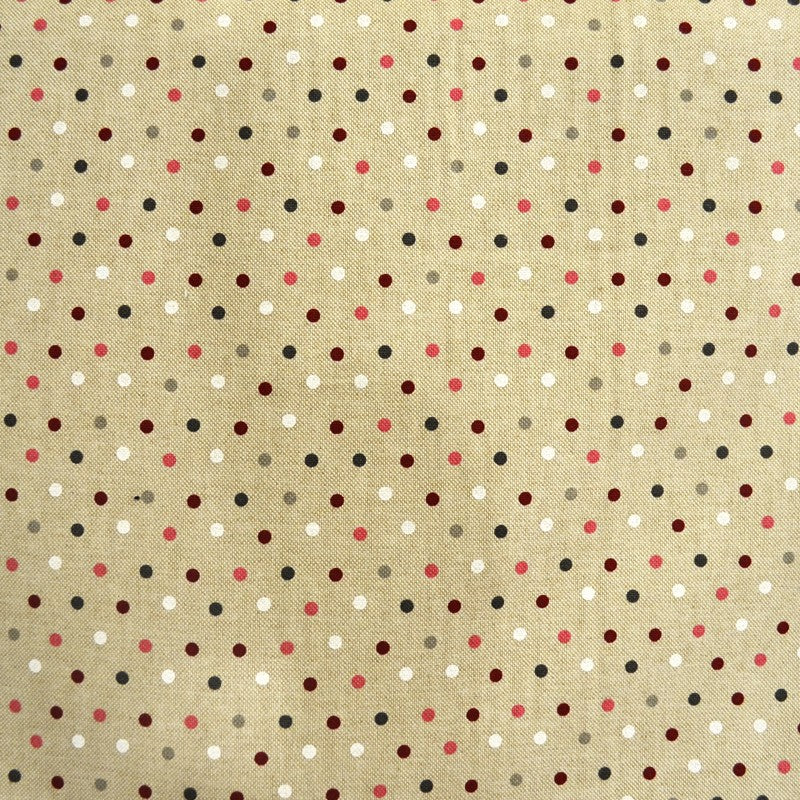 Loneta Estampada Lunar Multicolor - Ribes y Casals