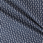 Loneta Estampado Ancla Marino - Ribes y Casals