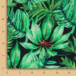 Loneta Exterior Tropical Negra - Ribes y Casals