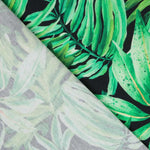 Loneta Exterior Tropical Negra - Ribes y Casals