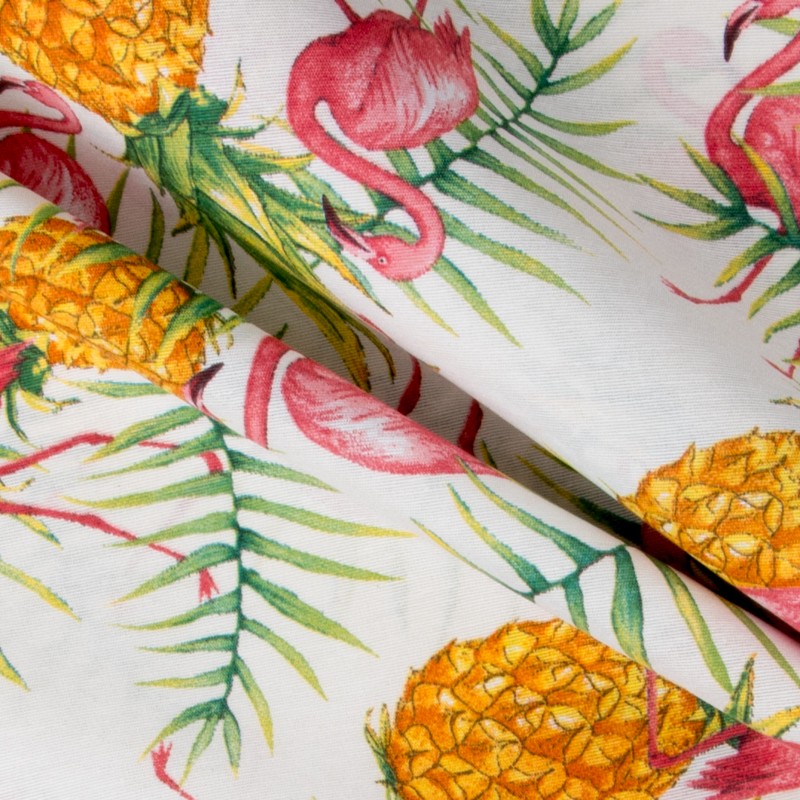 Loneta Flamencos Caribe - Ribes y Casals