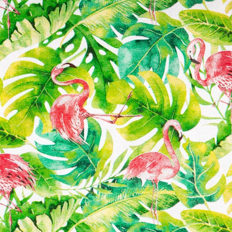 Loneta Flamencos Tropical - Ribes y Casals