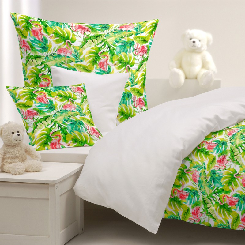 Loneta Flamencos Tropical - Ribes y Casals