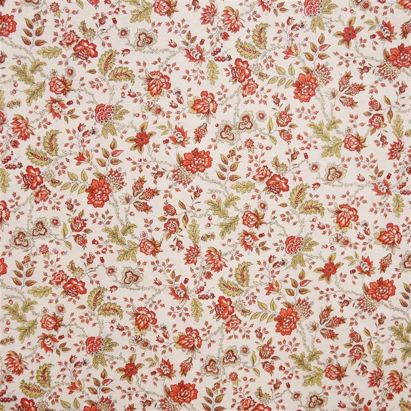 Loneta Flor Pequeña Roja - Ribes y Casals