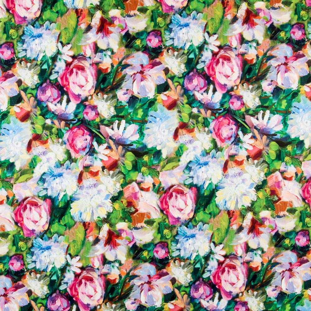 Loneta Flowers Pinceladas - Ribes y Casals