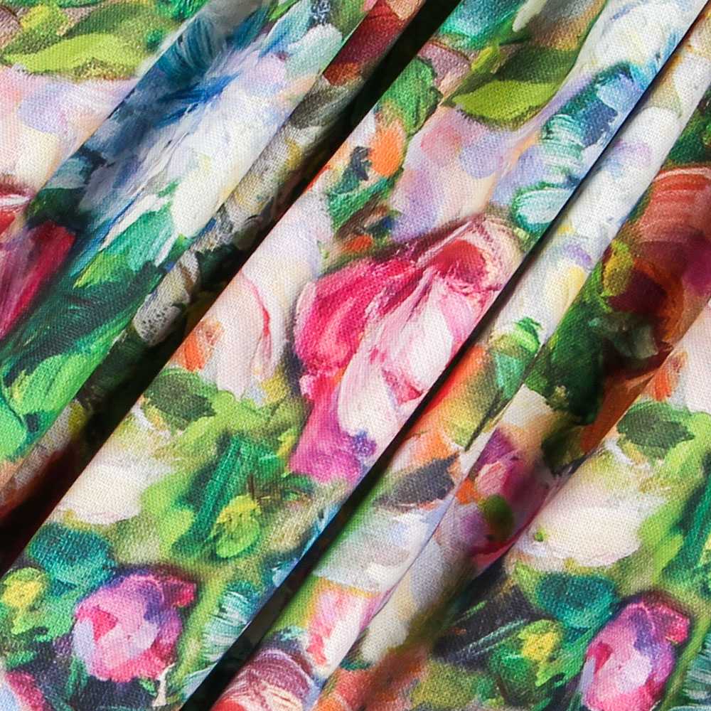 Loneta Flowers Pinceladas - Ribes y Casals