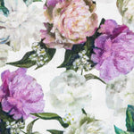 Loneta Flowers Violeta - Ribes y Casals