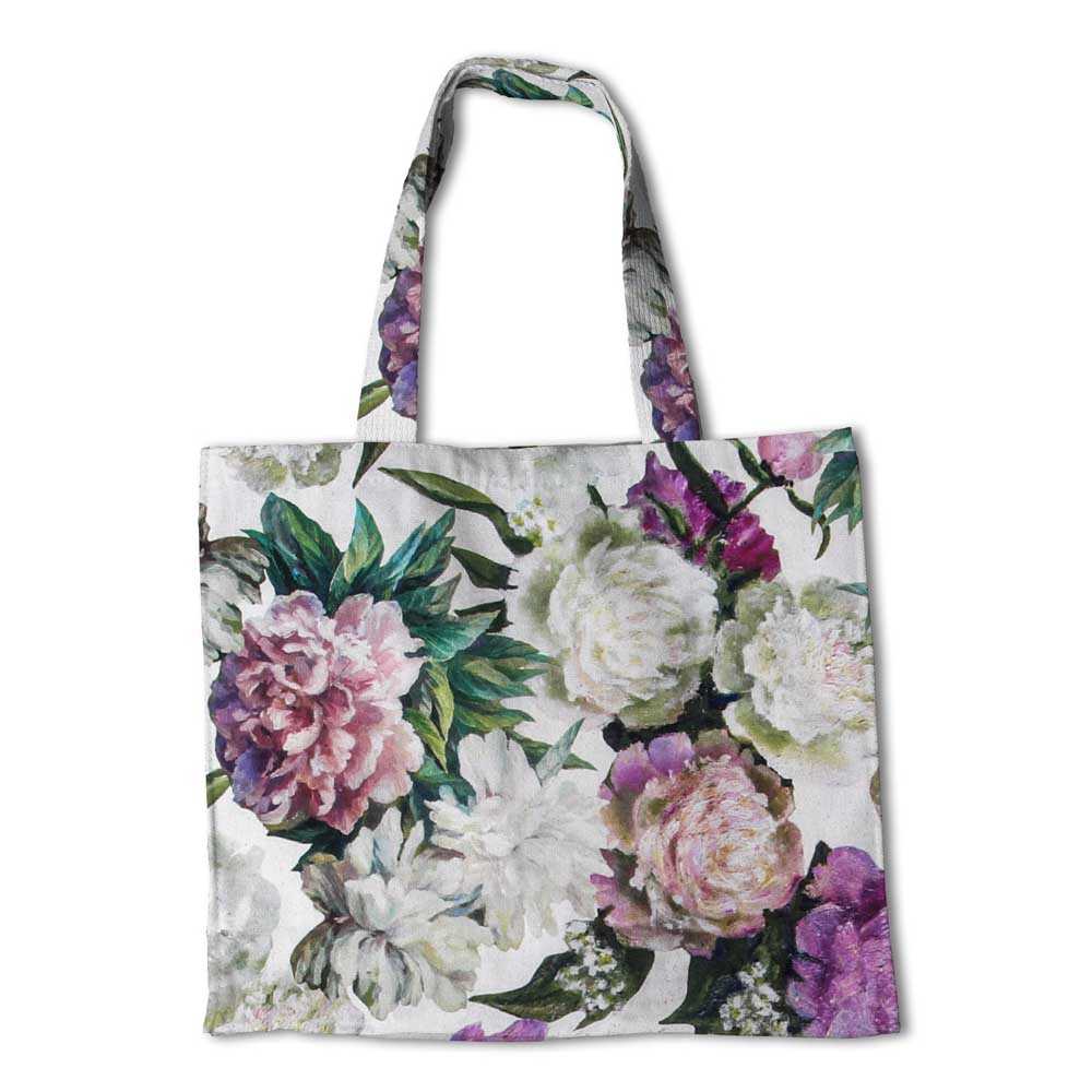 Loneta Flowers Violeta - Ribes y Casals