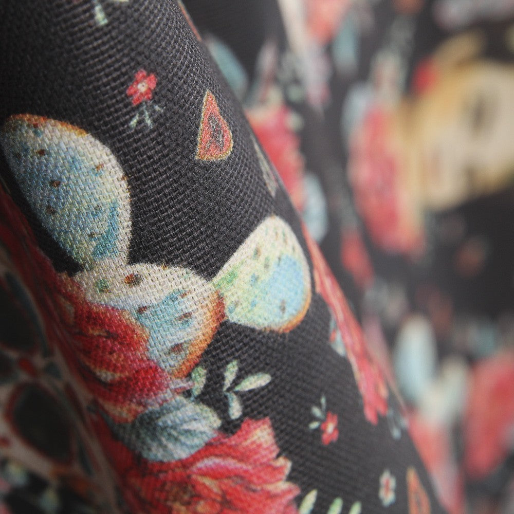 Loneta Frida Catrina Negra - Ribes y Casals