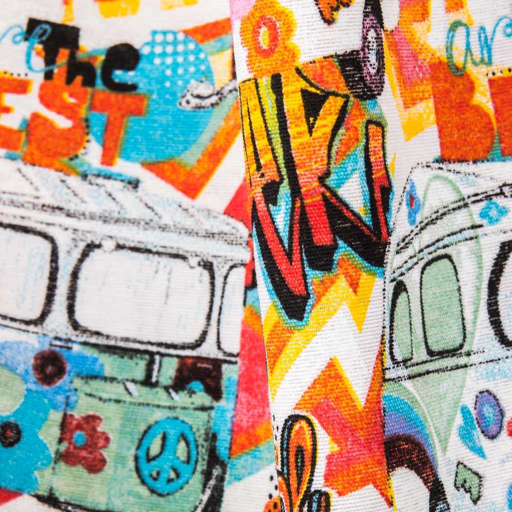 Loneta Grunge Multicolor - Ribes y Casals