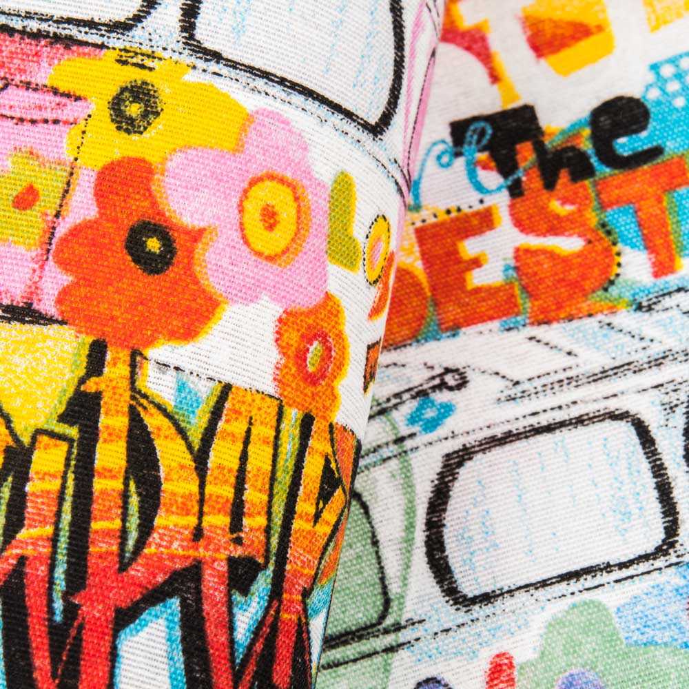 Loneta Grunge Multicolor - Ribes y Casals