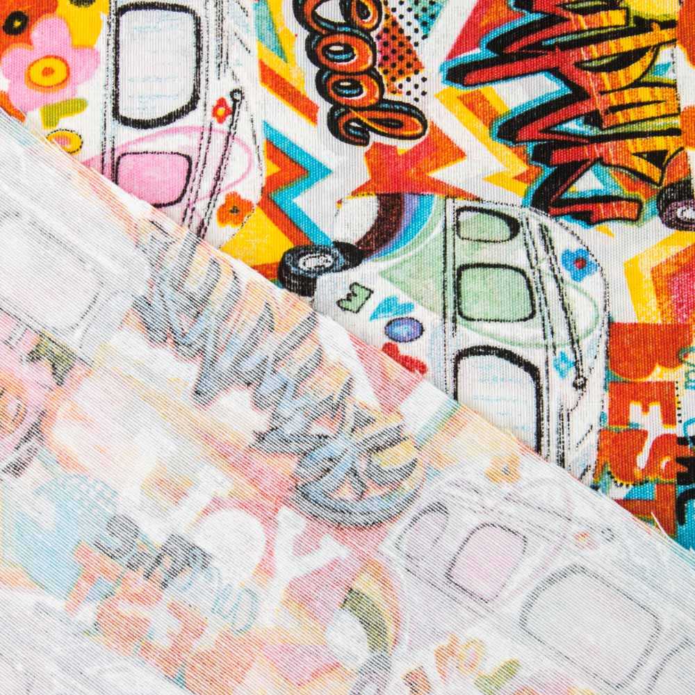 Loneta Grunge Multicolor - Ribes y Casals