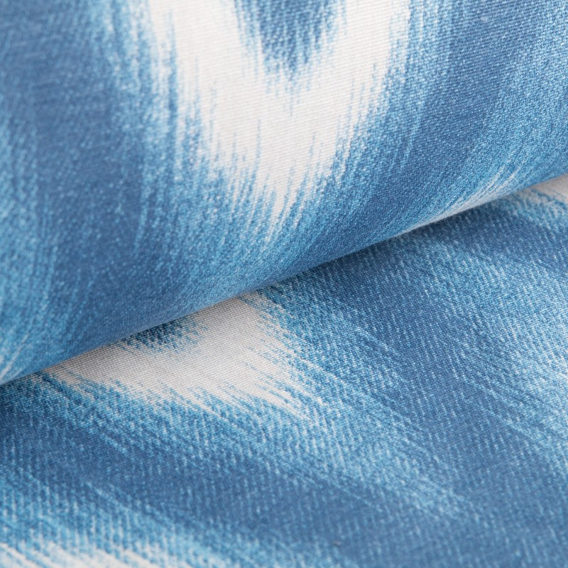 Loneta Ikat Rombos Azul - Ribes y Casals