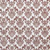 Loneta Jacquard Barroco Rojo - Ribes y Casals