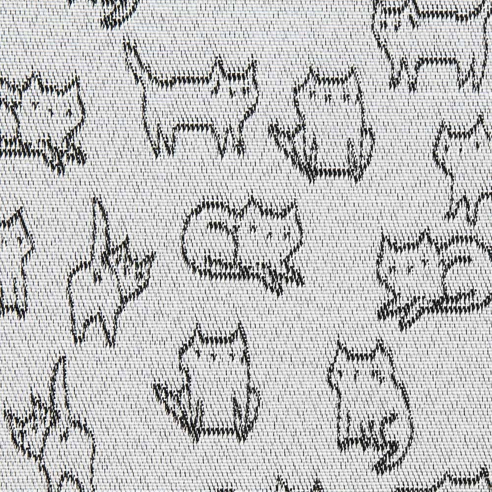 Loneta Jacquard Cats Gris - Ribes y Casals
