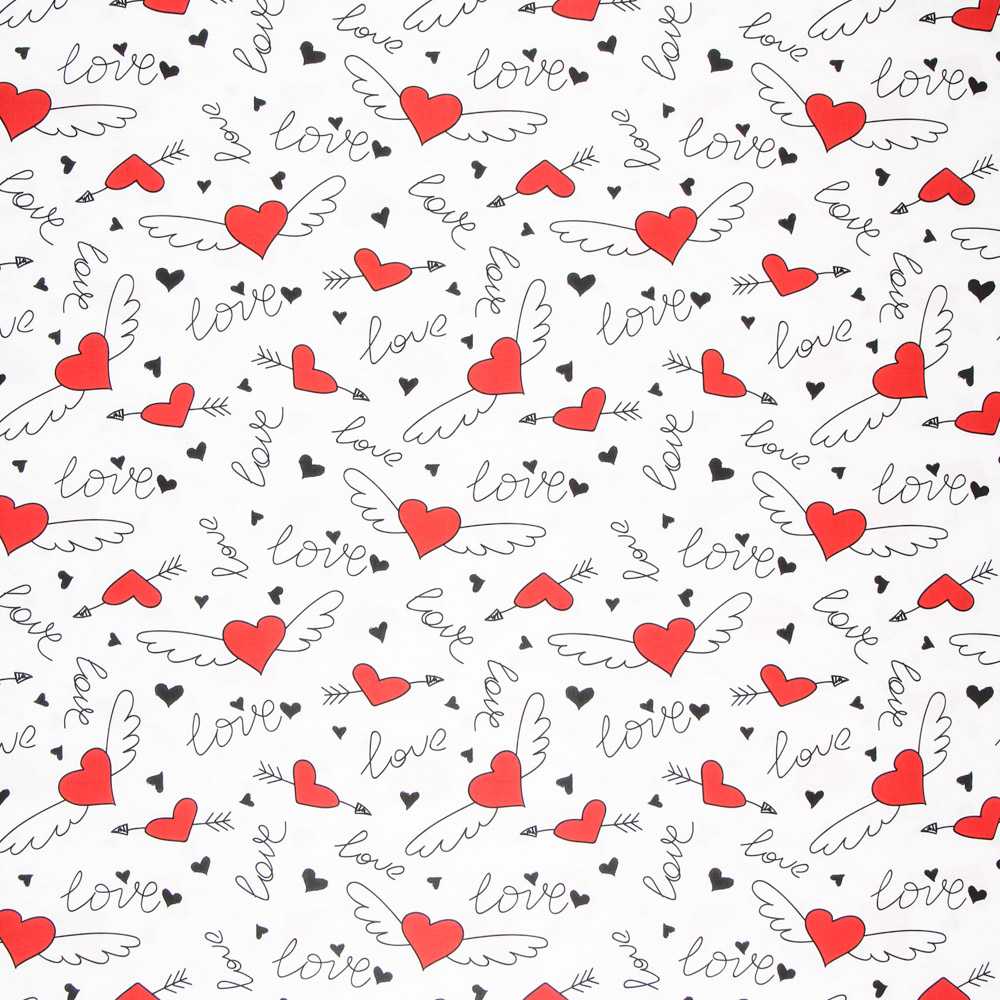 Loneta Love Rojo Blanca - Ribes y Casals