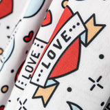 Loneta Love Pin Up Rojo - Ribes y Casals