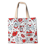 Loneta Love Pin Up Rojo - Ribes y Casals