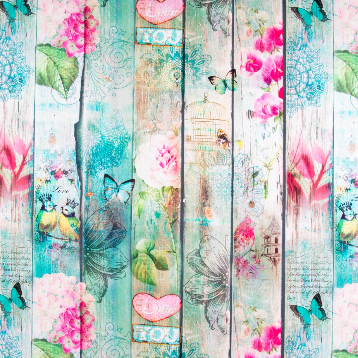 Loneta Madera Love - Ribes y Casals