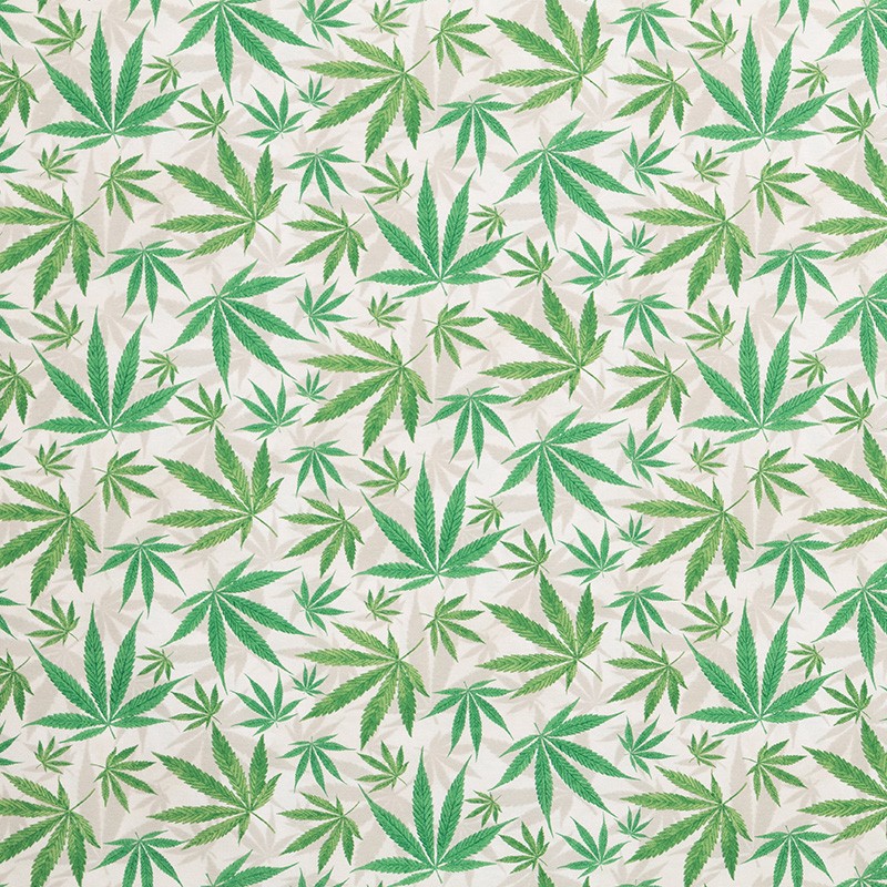 Loneta Marihuana Hojas Verde - Ribes y Casals