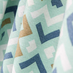 Loneta Mosaico Verde Agua - Ribes y Casals