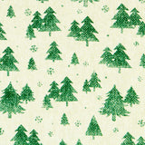 Loneta Navidad Abetos Verde - Ribes y Casals