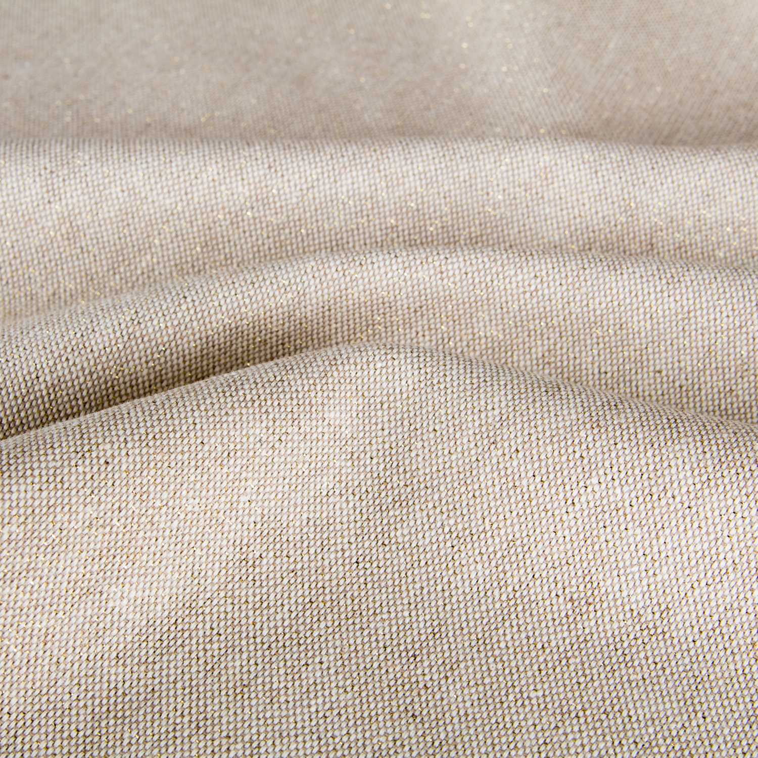 Loneta Navidad Beige Glitter - Ribes y Casals