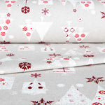 Loneta Navidad Forest Beige - Ribes y Casals