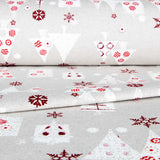 Loneta Navidad Forest Beige - Ribes y Casals