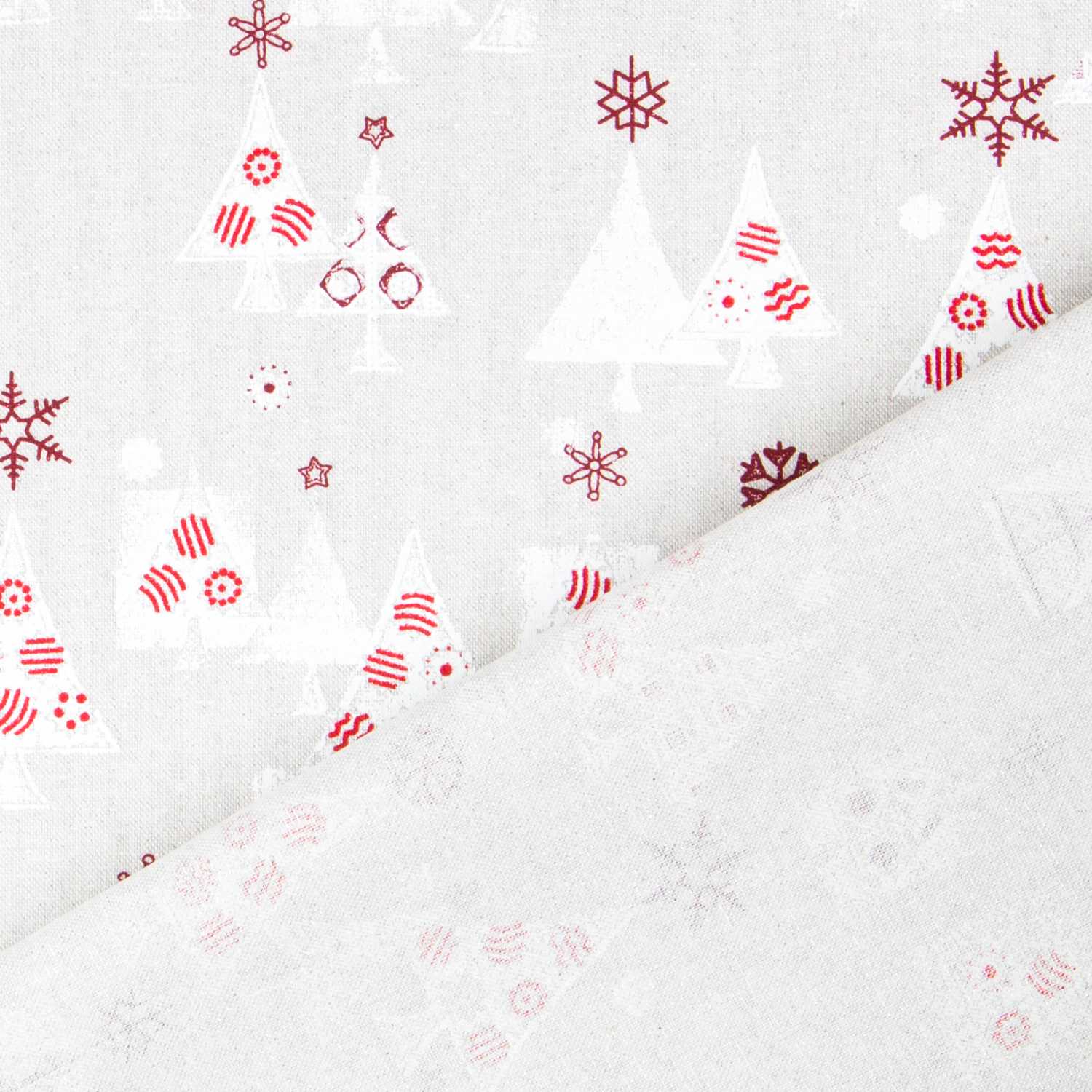 Loneta Navidad Forest Beige - Ribes y Casals