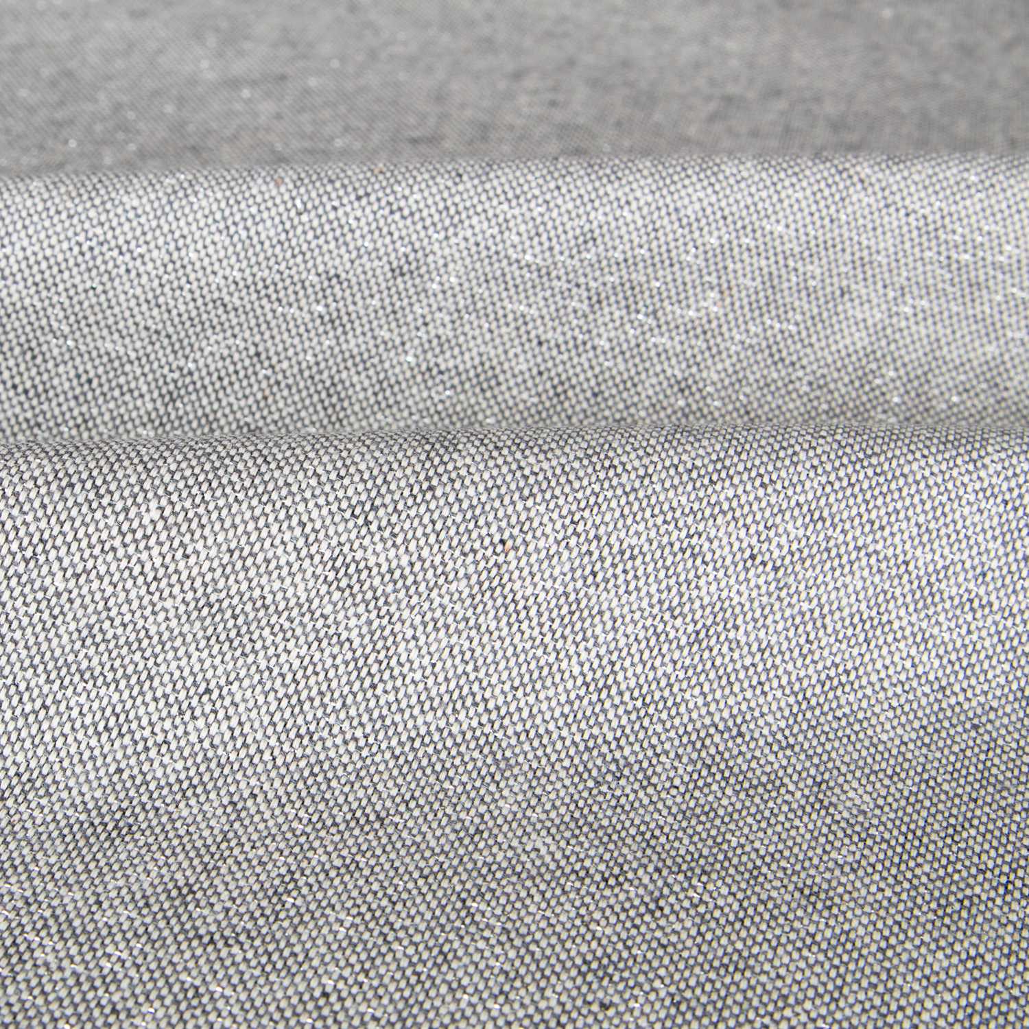 Loneta Navidad Gris Glitter - Ribes y Casals