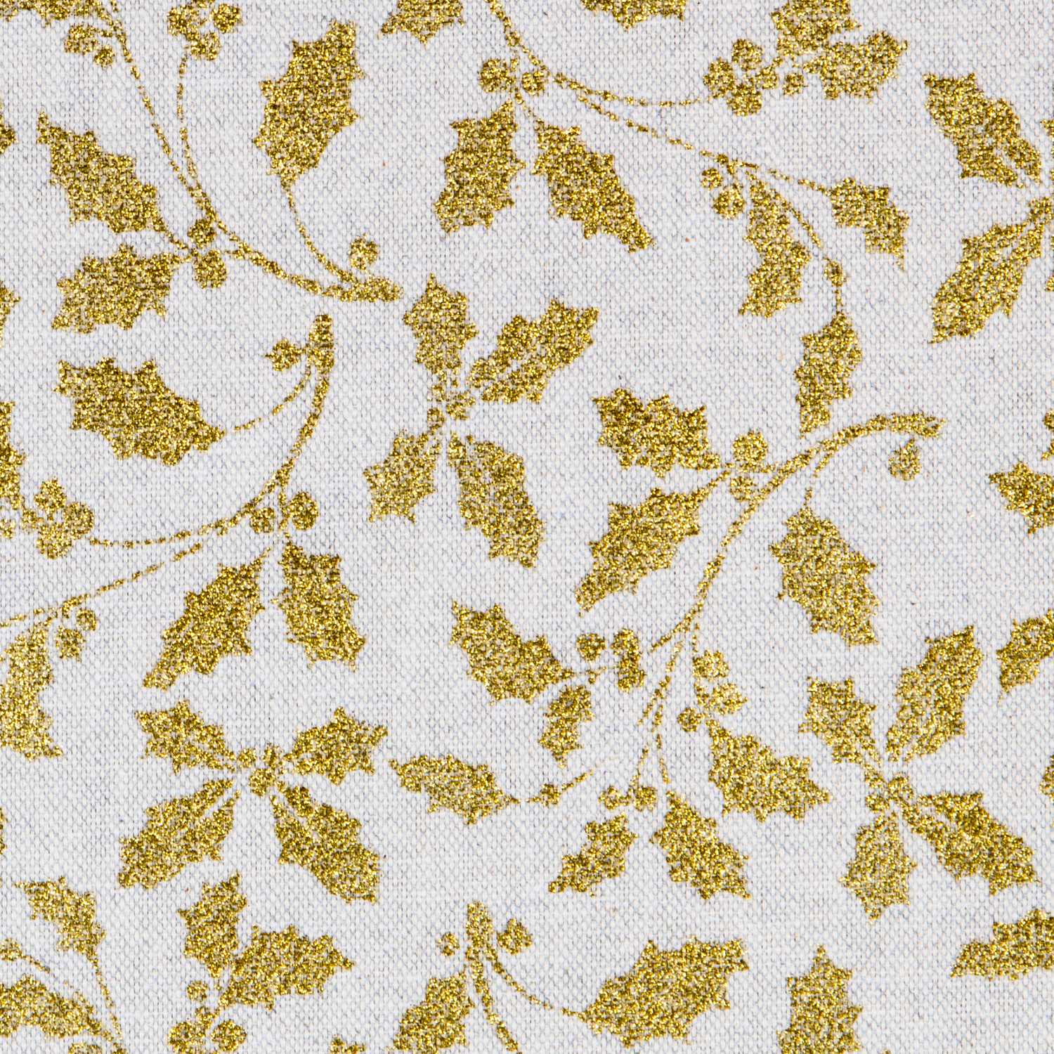 Loneta Navidad Muérdago Oro - Ribes y Casals