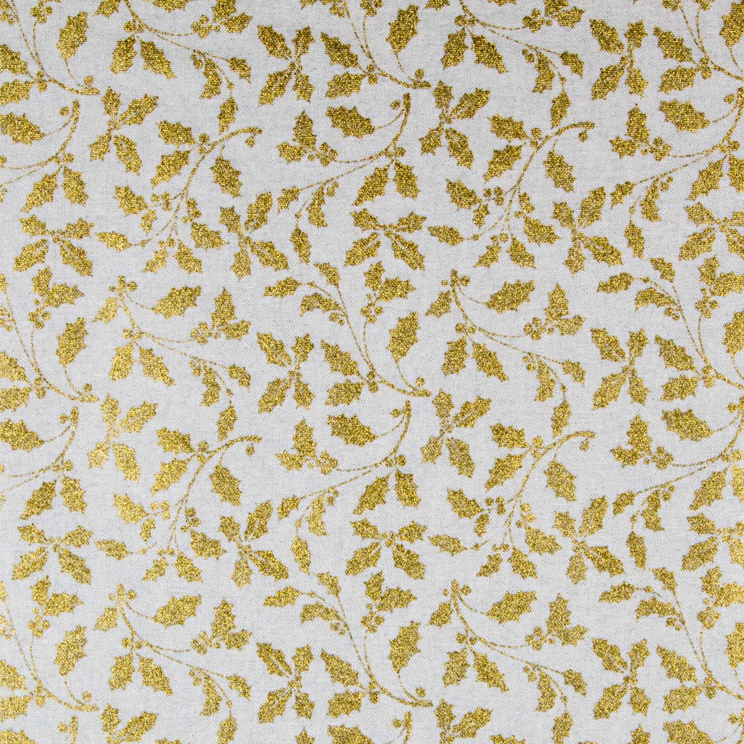 Loneta Navidad Muérdago Oro - Ribes y Casals