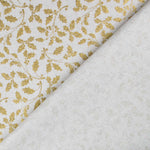 Loneta Navidad Muérdago Oro - Ribes y Casals