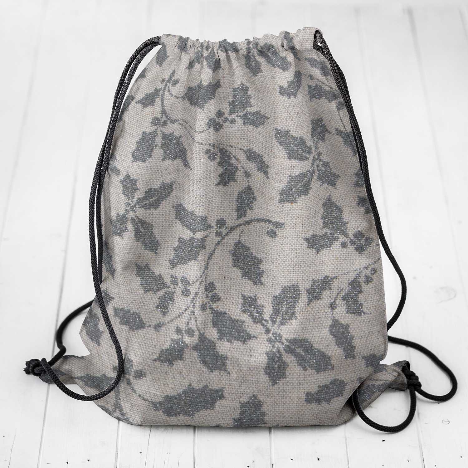 Loneta Navidad Muérdago Plata - Ribes y Casals