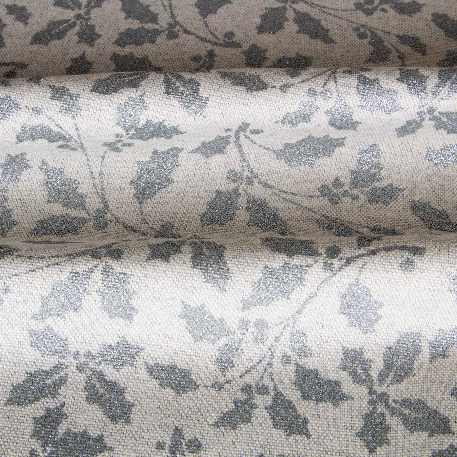 Loneta Navidad Muérdago Plata - Ribes y Casals