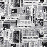 Loneta Newspaper Blanca - Ribes y Casals